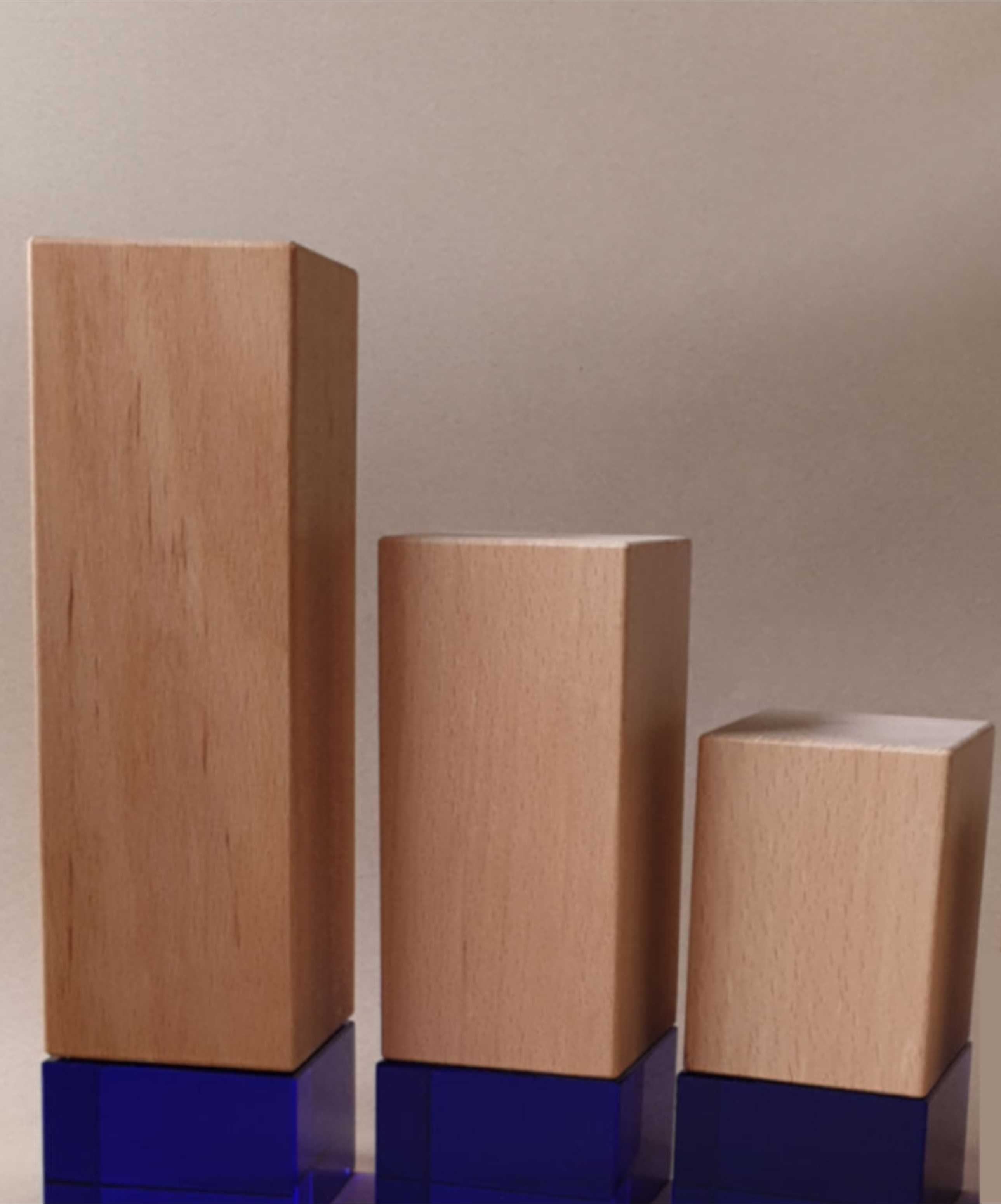 Holztroph�e Cobalt