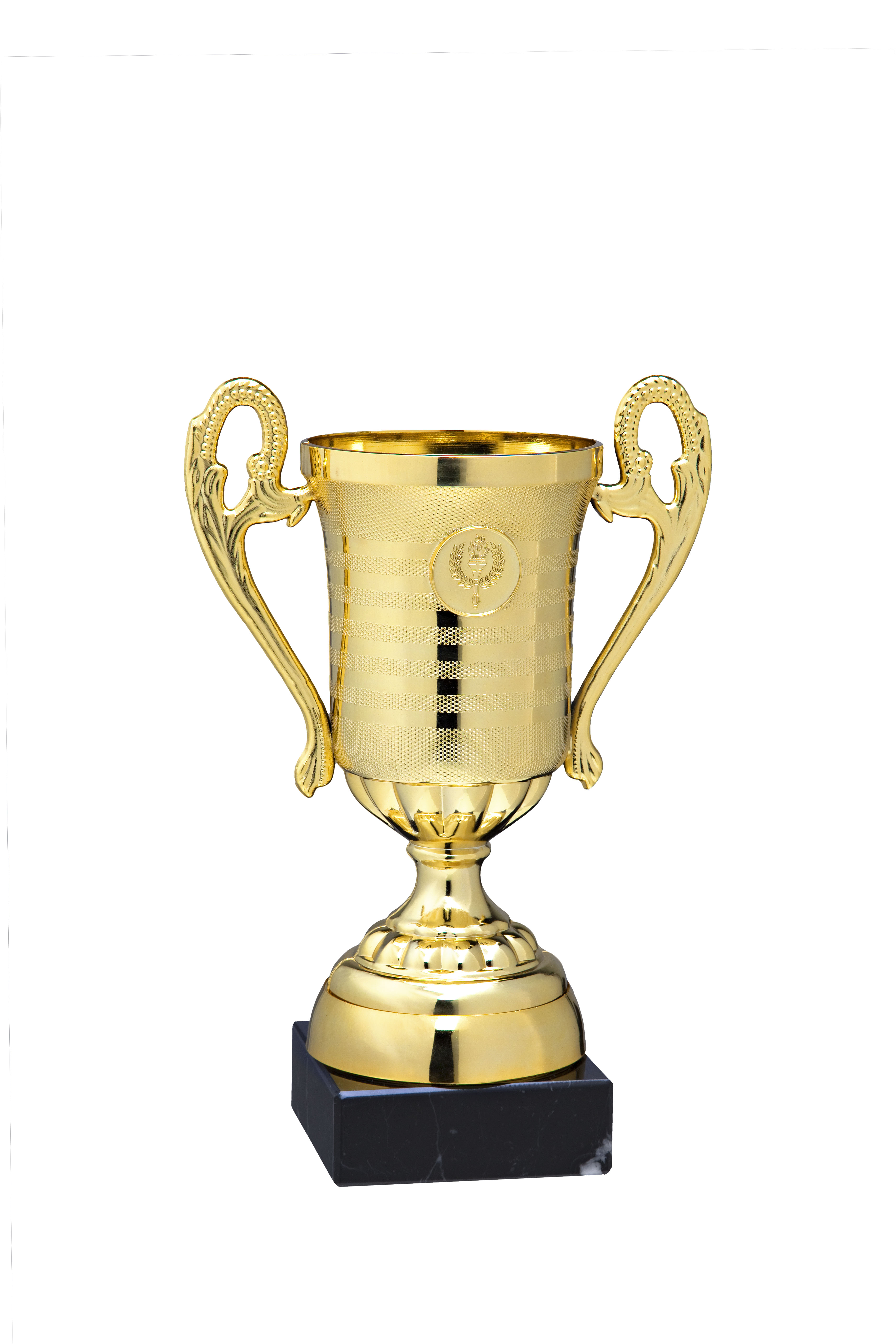 Glaspokale mit Gravur, Glastroph&auml;en, Glasawards, 3D Foto Glasgravur, Pokale:  Goldpott