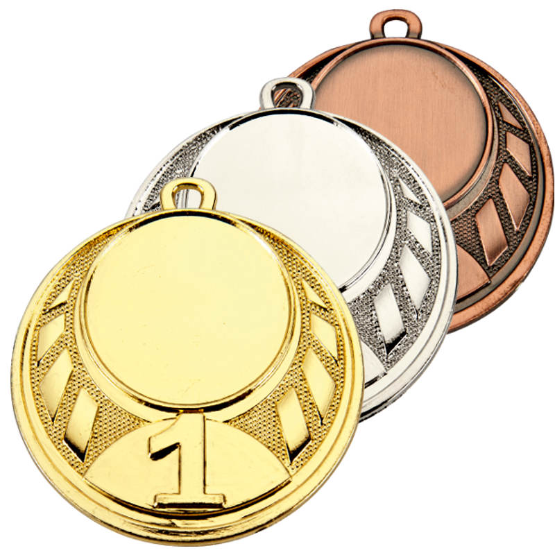 Glaspokale mit Gravur, Glastroph&auml;en, Glasawards, 3D Foto Glasgravur, Pokale:  Medaille M45-43