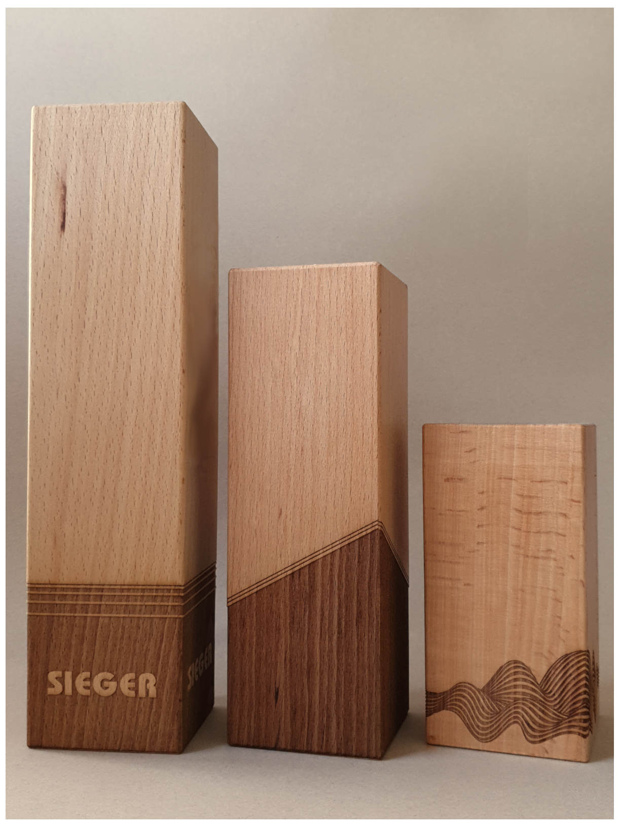 Holztrophäe Holztrophäe