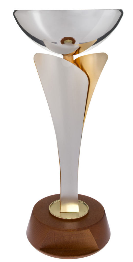 Glaspokale mit Gravur, Glastroph&auml;en, Glasawards, 3D Foto Glasgravur, Pokale:  moderner Pokal - Real