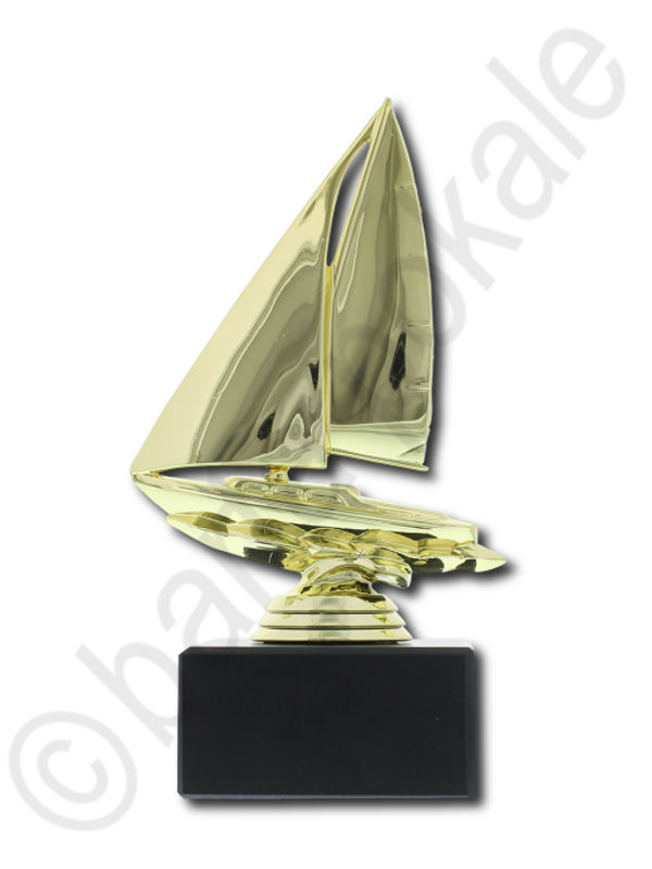 Glaspokale mit Gravur, Glastroph&auml;en, Glasawards, 3D Foto Glasgravur, Pokale:  Segelpokal W.1-segeltrophaee