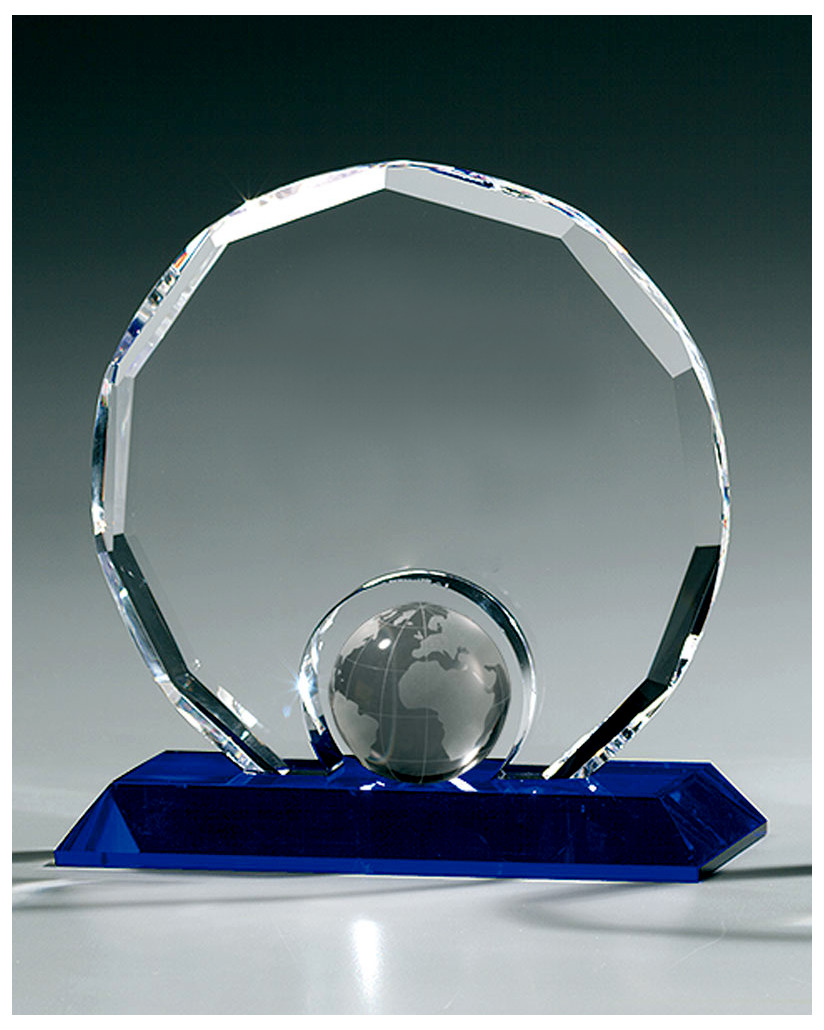 Glastrophäe Circle-Diamaond Glastrophäe Circle-Diamaond