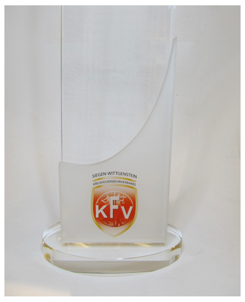 Glastroph&auml;e-Stratosphere mit UV-Druck