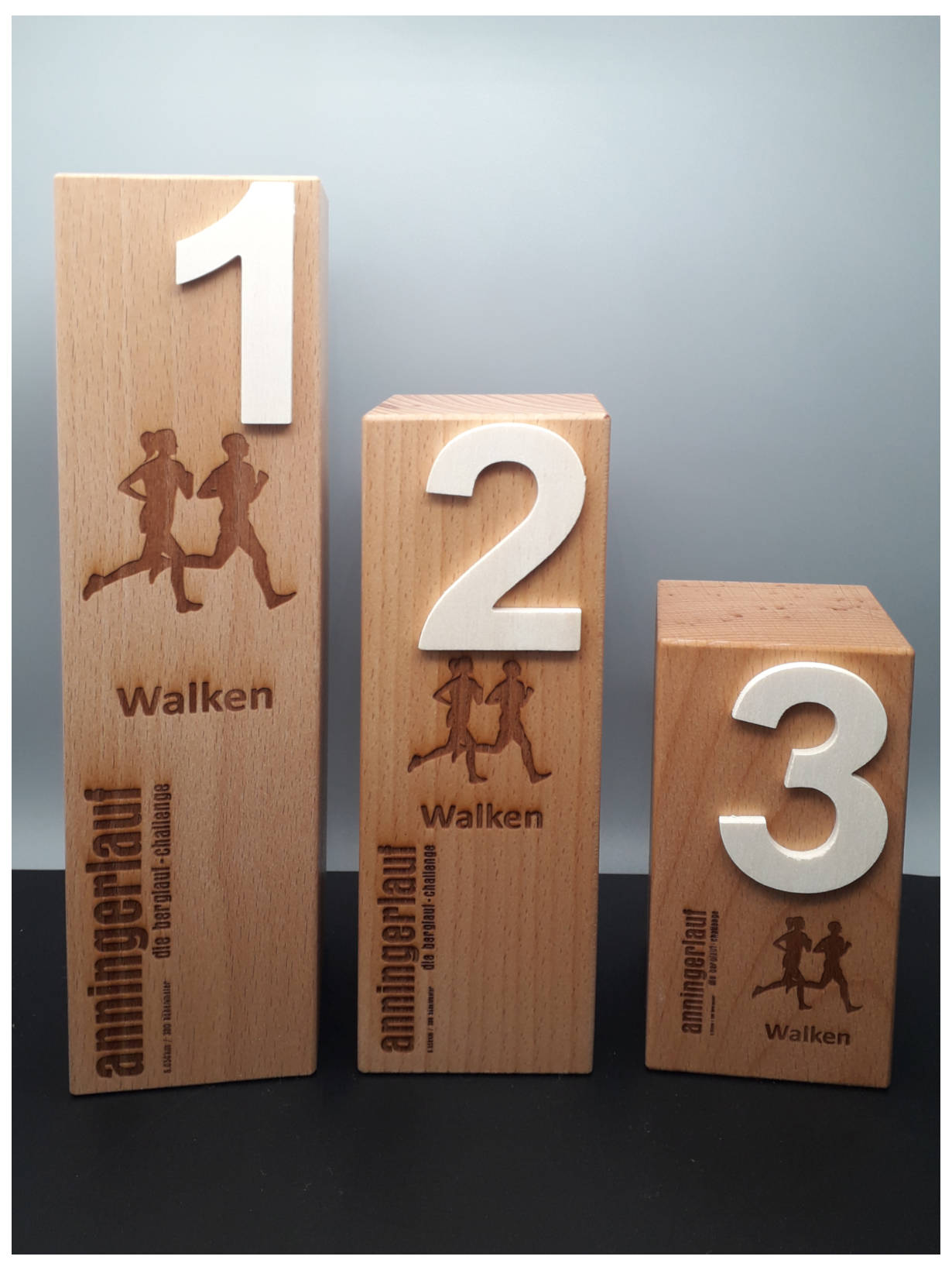 Beispiel Terra Holztrophäe mit Ziffern Beispiel Terra Holztrophäe mit Ziffern