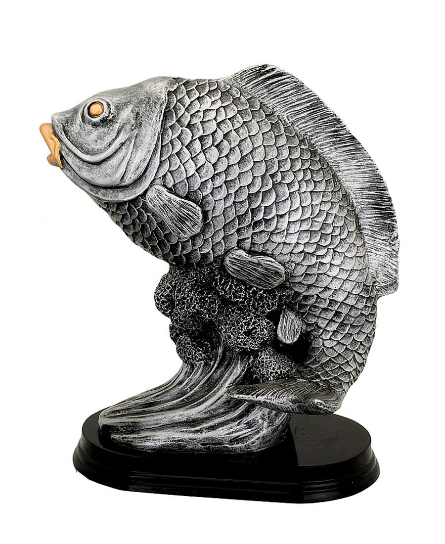 Glaspokale mit Gravur, Glastroph&auml;en, Glasawards, 3D Foto Glasgravur, Pokale:  Karpfentroph�e