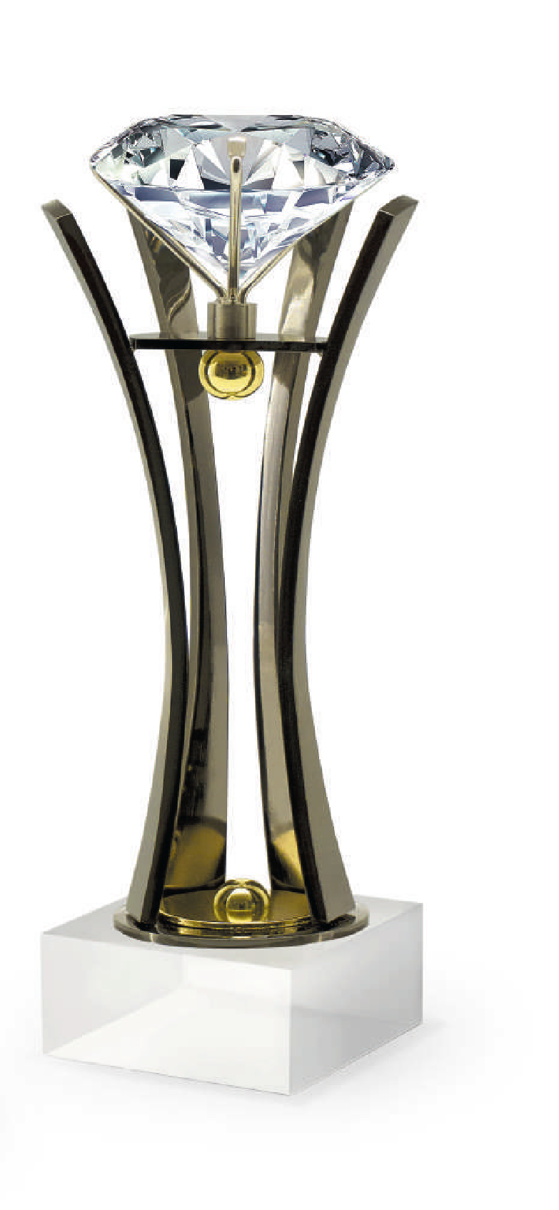 Glaspokale mit Gravur, Glastroph&auml;en, Glasawards, 3D Foto Glasgravur, Pokale:  Kira