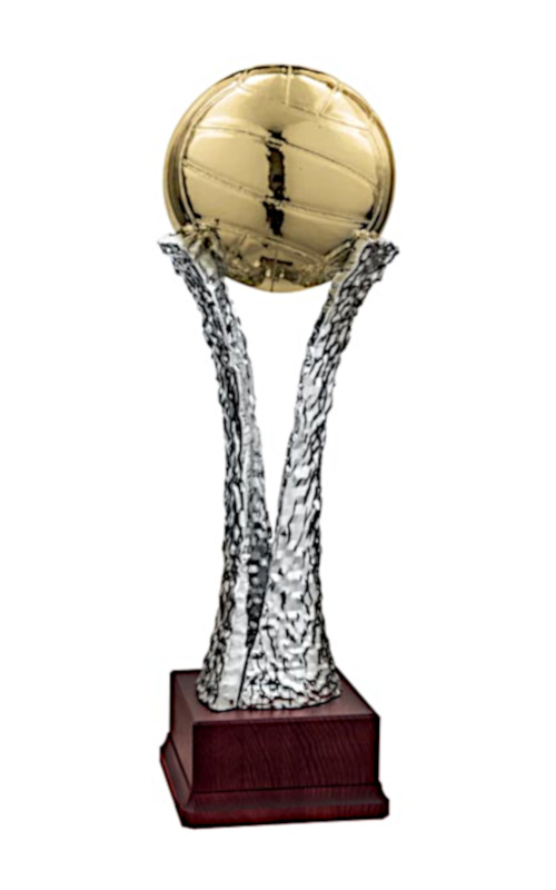 Glaspokale mit Gravur, Glastroph&auml;en, Glasawards, 3D Foto Glasgravur, Pokale:  Volleyballpokal SO-6718