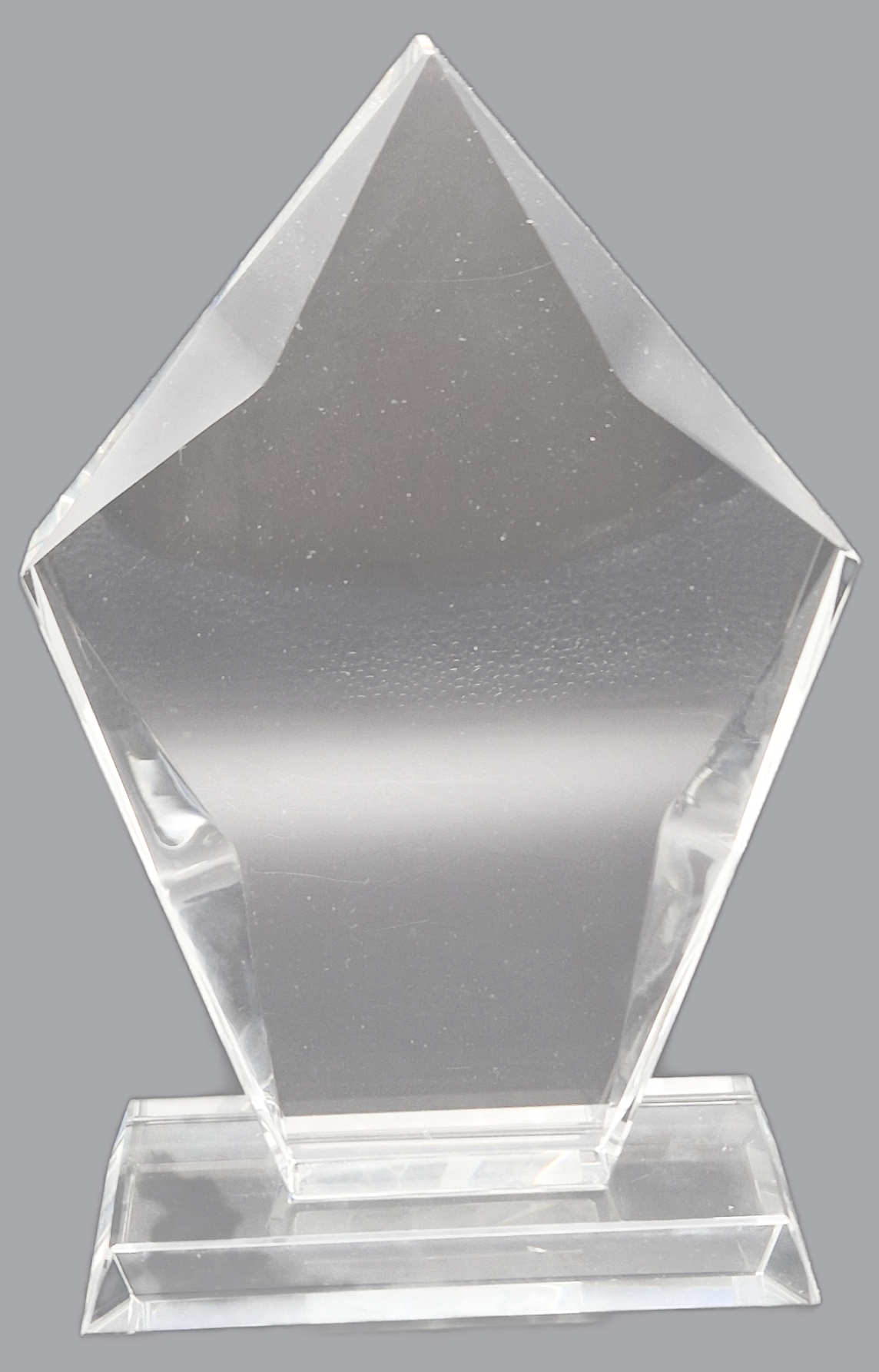 Glaspokale mit Gravur, Glastroph&auml;en, Glasawards, 3D Foto Glasgravur, Pokale:  Glasaward Vegas